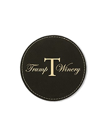 Coaster: Trump Winery Leather