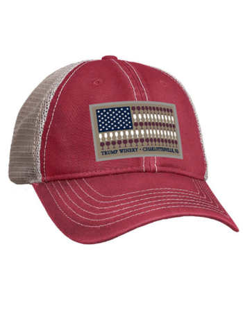 Hat - Wine Flag Trucker