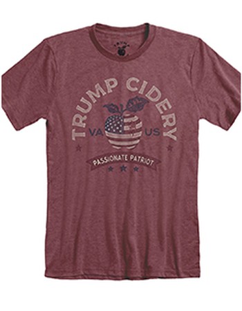 T-Shirt: Cidery Passionate Patriot, Red