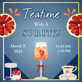 Tea Time with a Spritz