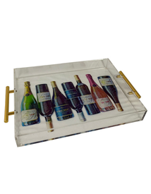 Acrylic Tray: Wine Bottles