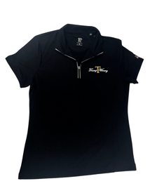 Polo: Women's Zip Black