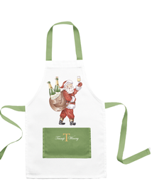 Apron: Santa Bubbles