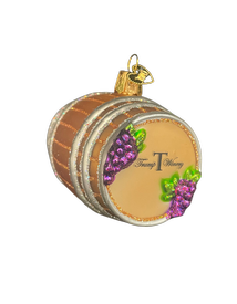 Ornament: Wine Barrel