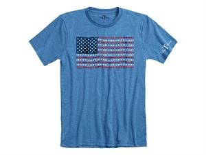 T-Shirt: Wine Flag
