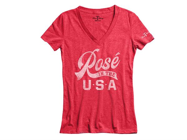 T-Shirt: Rosé in the USA