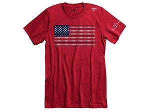 T-Shirt: Wine Flag